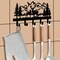 Deer Metal Key Holder for Wall, Key Holder Wall Mount, Key Rack, Key Hooks for Living Room, Hallway, Office